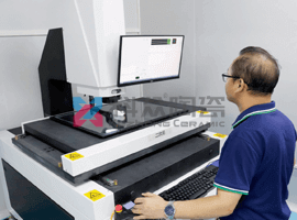 氧化鋯陶瓷螺絲2二次元檢測(cè)